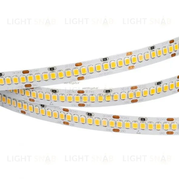 Светодиодная лента Arlight RT 2-5000 24V White5500 10mm (2835, 252 LED/m, LUX) 023555 023555