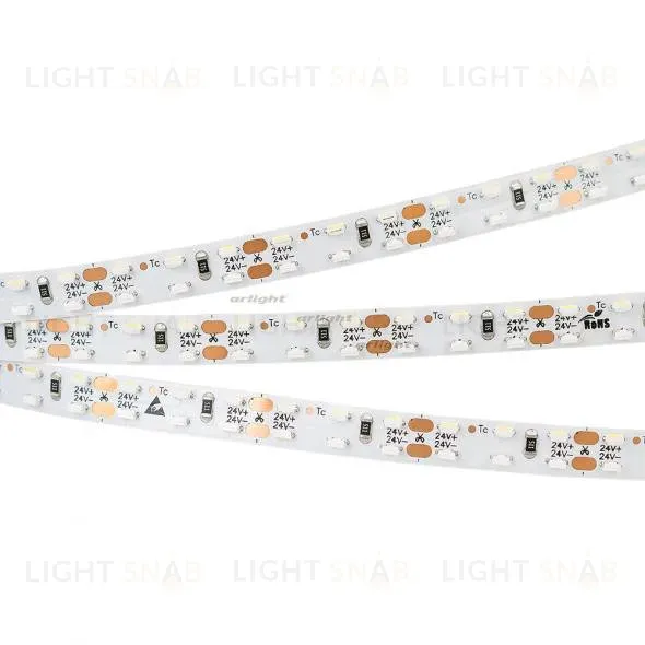 Светодиодная лента Arlight RS 2-5000 24V Warm3000 2x2 8mm (3014, 240 LED/m, LUX) 024466 024466