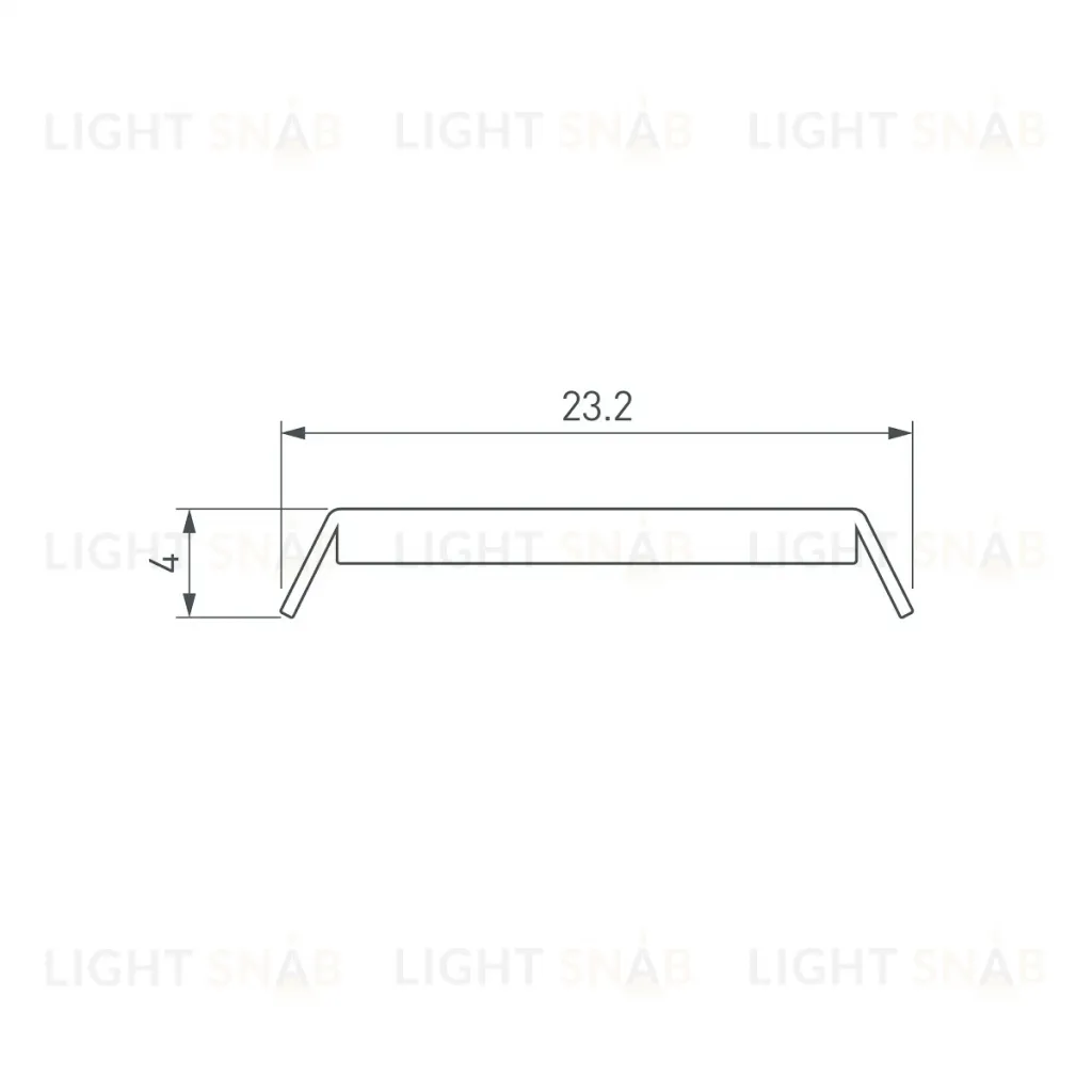 Экран Arlight матовый для профиля PLS-LOCK 016440 016440
