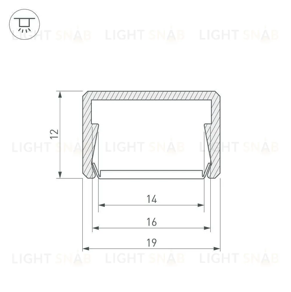 Экран Arlight матовый SILER-2000 OPAL 025975 025975