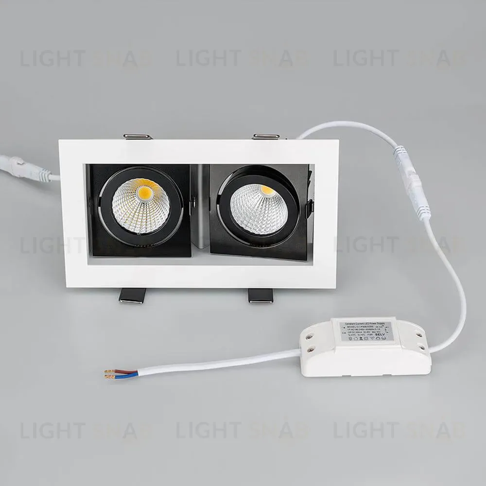 Встраиваемый светильник Arlight CL-KARDAN-S180x102-2x9W Day 024129 024129