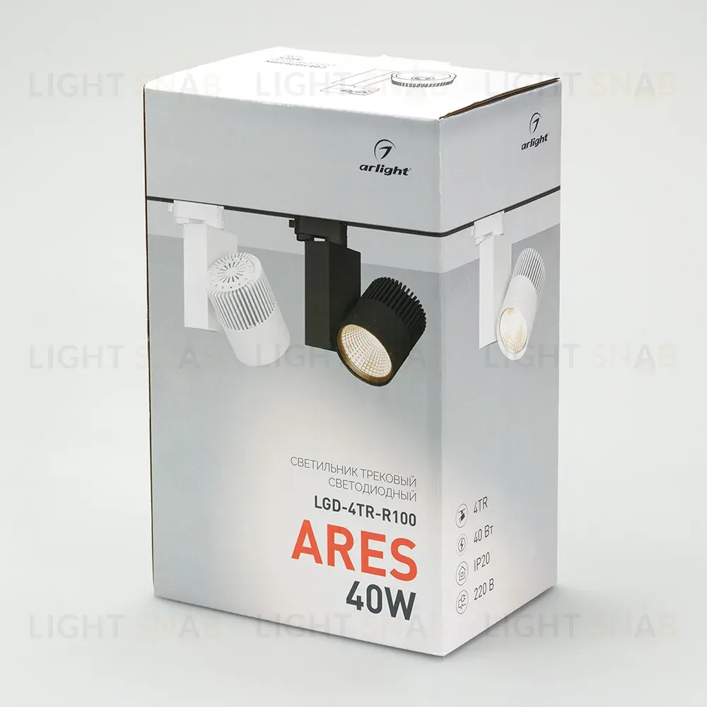 Трековый светильник Arlight LGD-ARES-4TR-R100-40W Warm3000 026375 026375