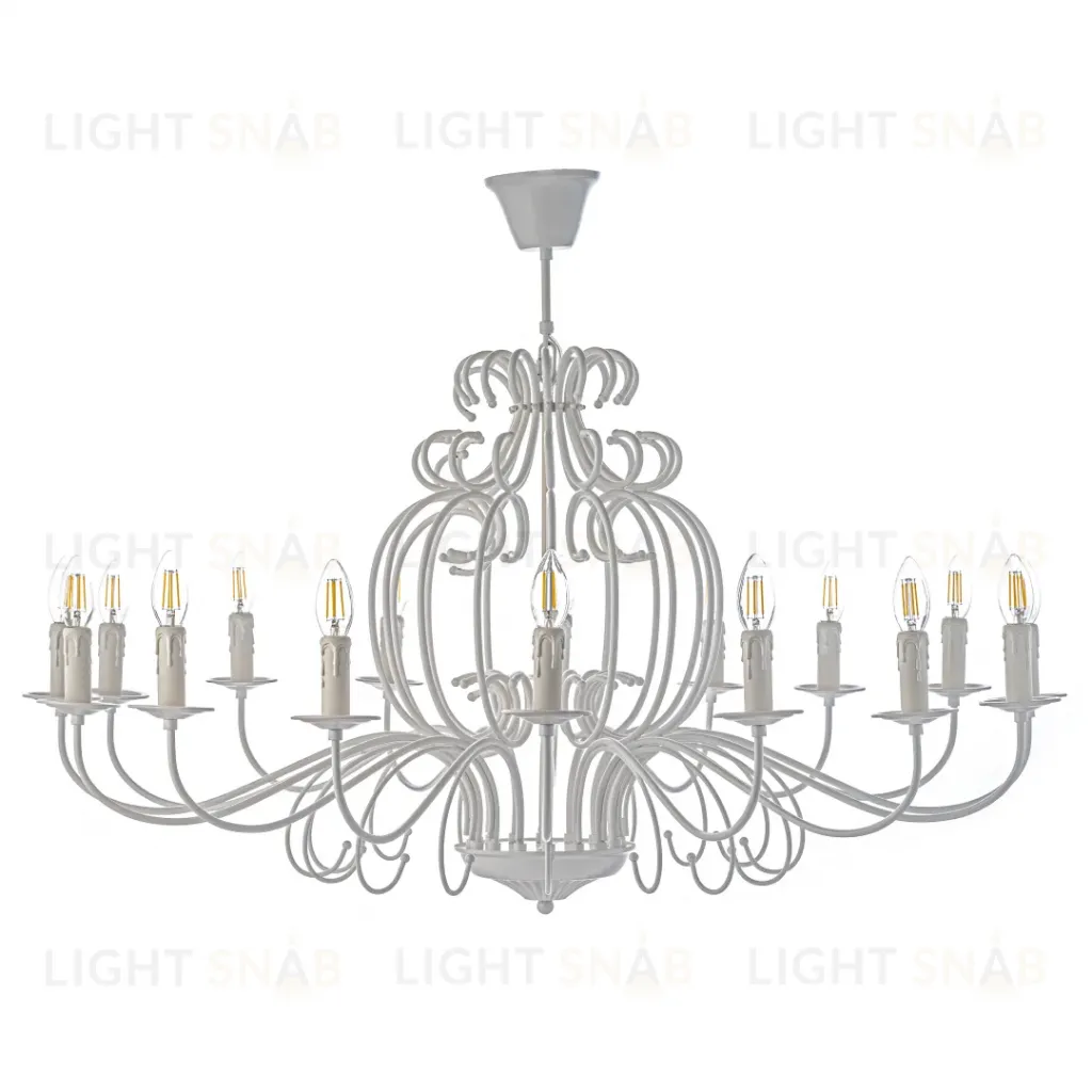Подвесная люстра Arti Lampadari Amaro E 1.1.16 W Amaro E 1.1.16 W