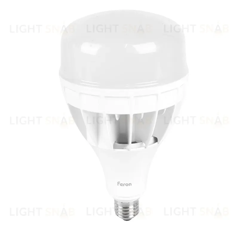 Лампа светодиодная Feron E27-E40 100W 6400K Цилиндр Матовая LB-65 25827 25827