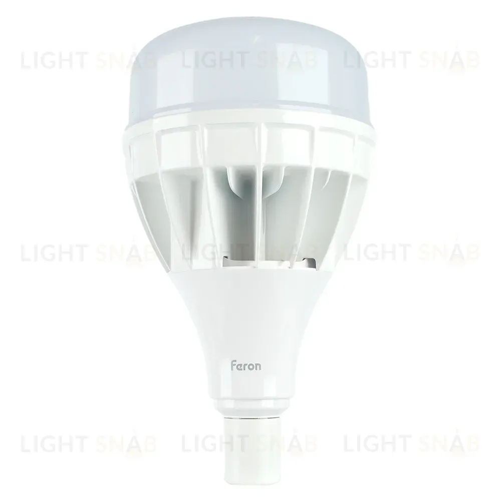Лампа светодиодная Feron E27-E40 100W 6400K Цилиндр Матовая LB-65 25827 25827