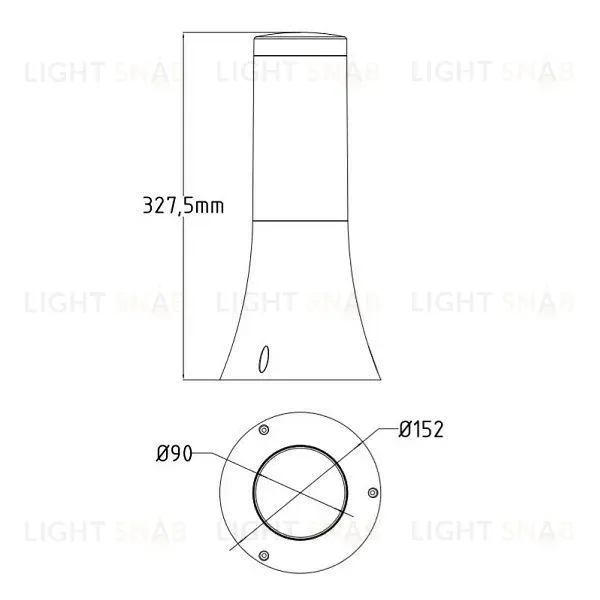 Ландшафтный светодиодный светильник Feron SP2703 32117 32117