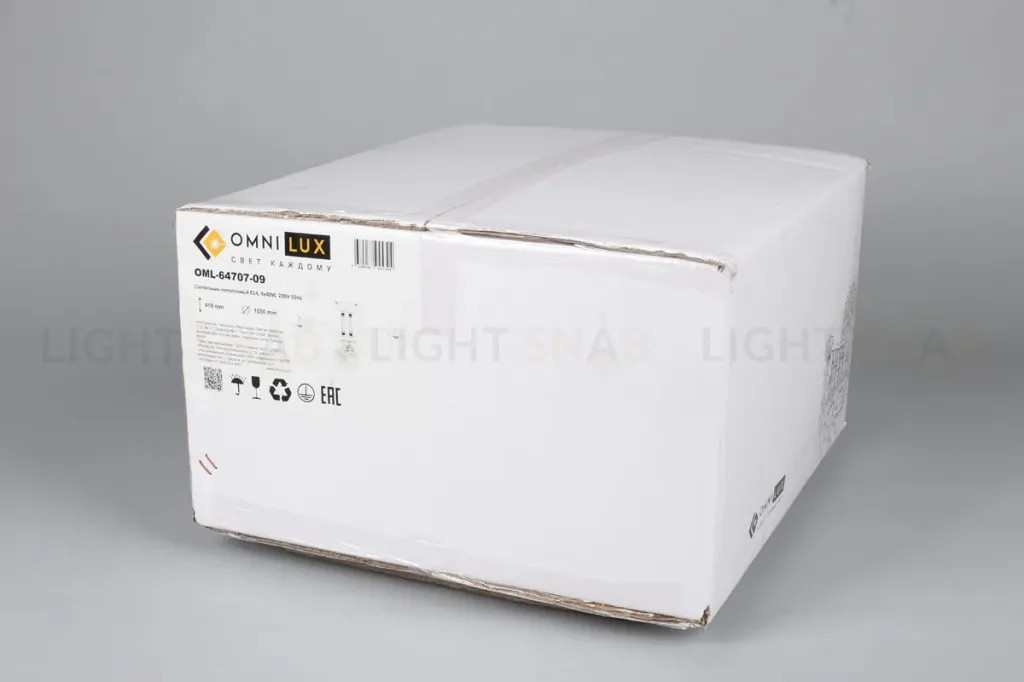 Потолочная люстра Omnilux Alghero OML-64707-09 OML-64707-09