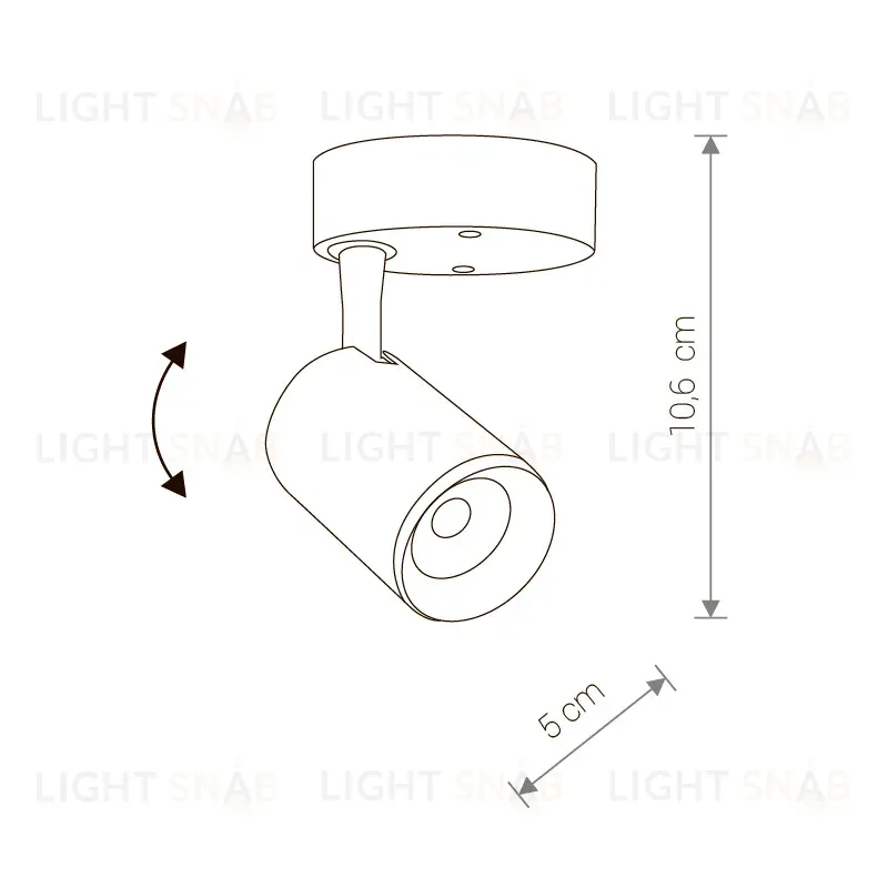 Светодиодный спот Nowodvorski Iris Led 8993 8993