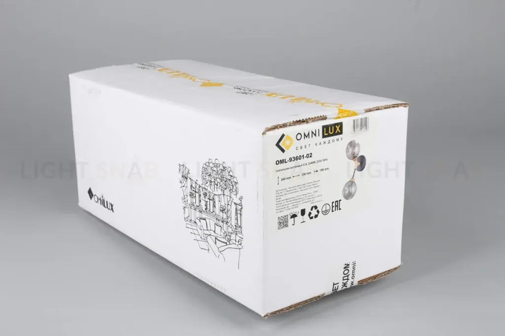 Бра Omnilux Sandrigo OML-93601-02 OML-93601-02