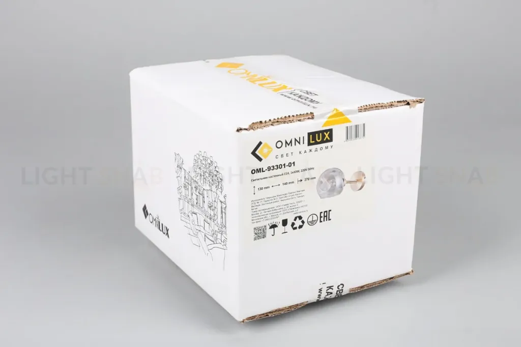 Бра Omnilux Ostellato OML-93301-01 OML-93301-01