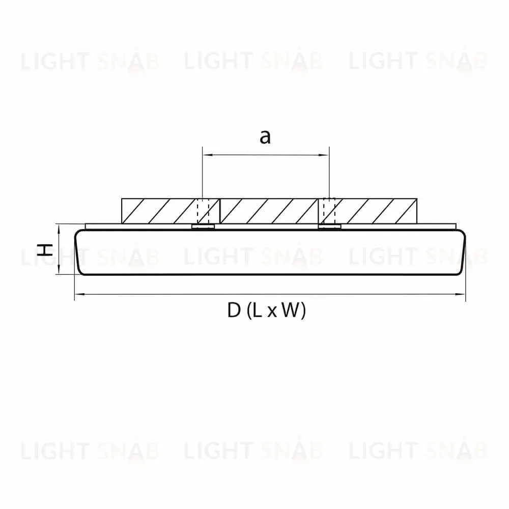 Потолочный светодиодный светильник Lightstar Zocco 323184 323184