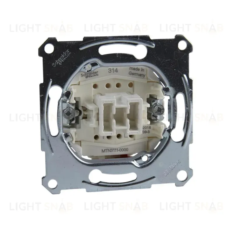 Выключатель одноклавишный Schneider Electric Merten Aquadesign MTN3111-0000 MTN3111-0000