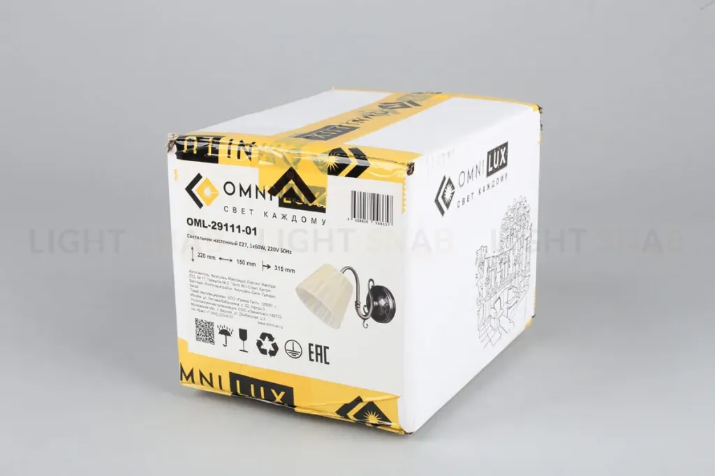 Бра Omnilux Leonessa OML-29111-01 OML-29111-01