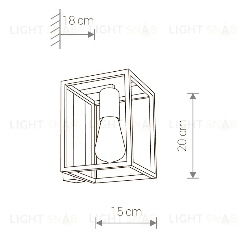 Бра Nowodvorski Crate 9046 9046
