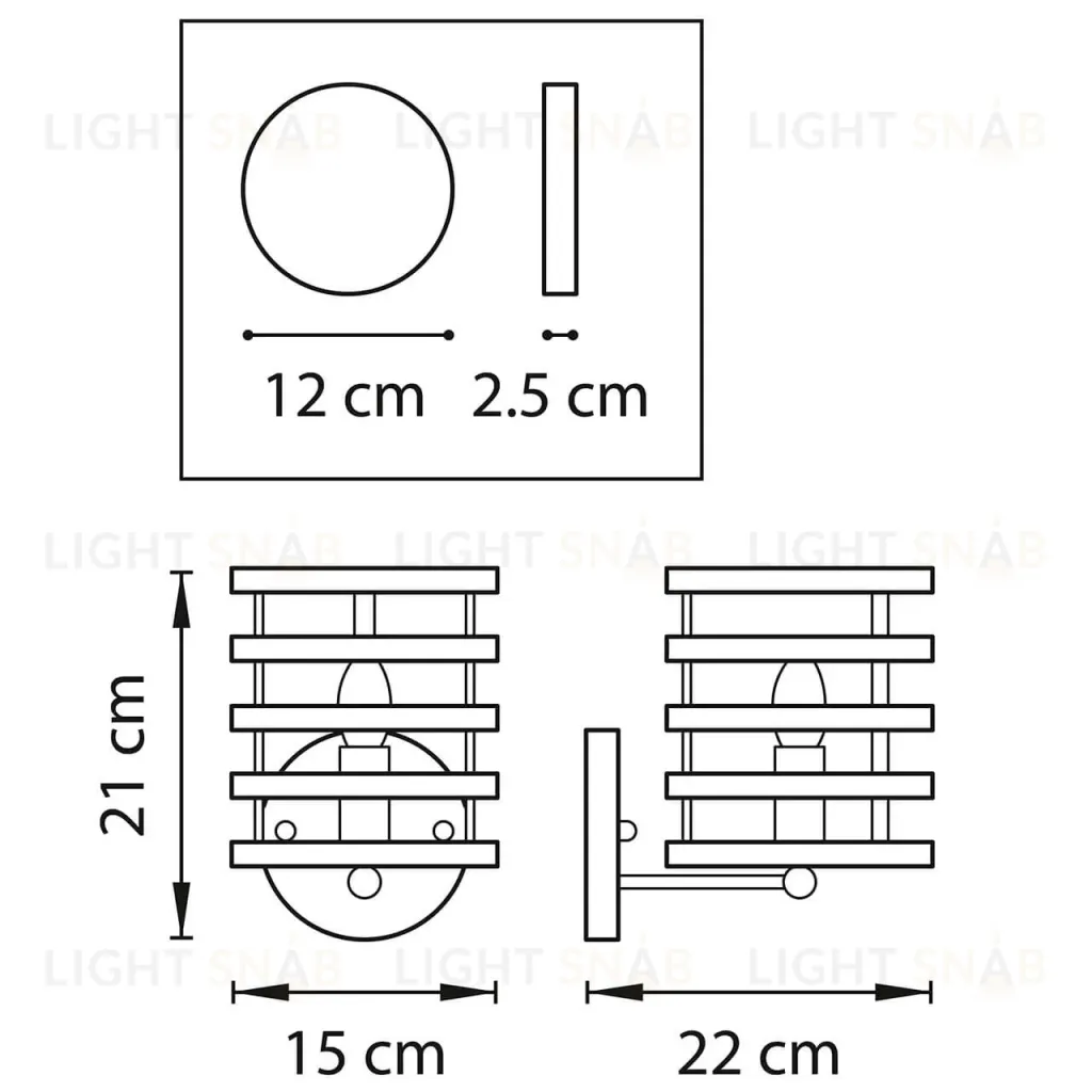 Бра Lightstar Epsilon 735610 735610