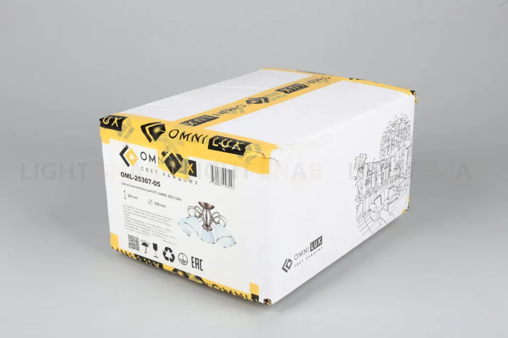 Потолочная люстра Omnilux Alimini OML-25307-05 OML-25307-05