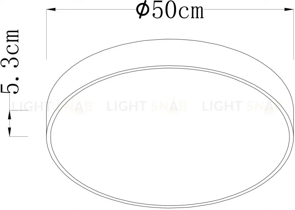 Потолочный светодиодный светильник Arte Lamp Arena A2672PL-1BK A2672PL-1BK