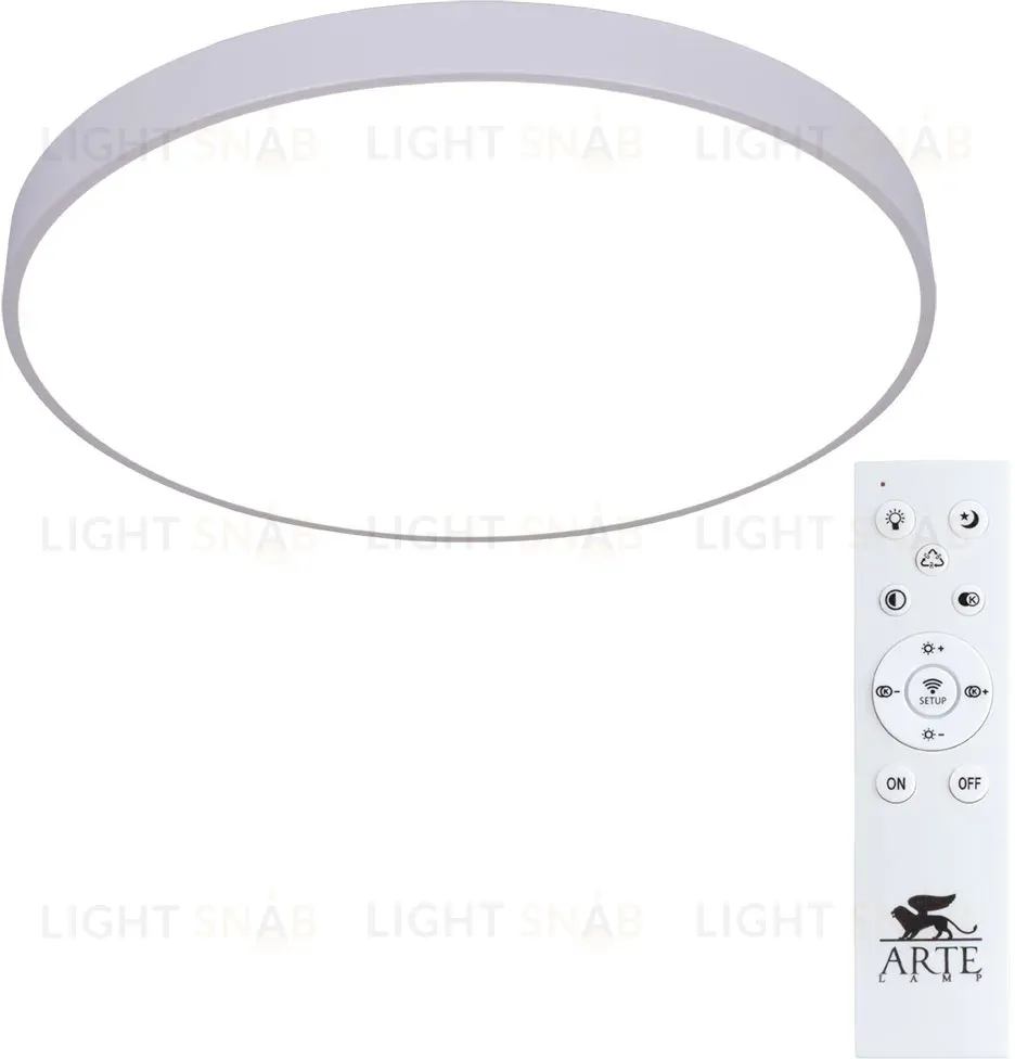 Потолочный светодиодный светильник Arte Lamp Arena A2671PL-1WH A2671PL-1WH