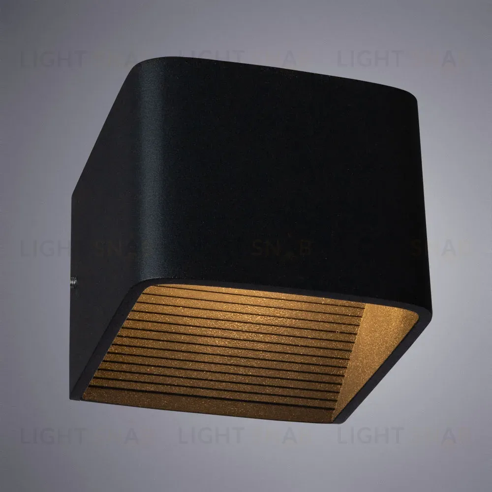 Настенный светодиодный светильник Arte Lamp Scatola A1423AP-1BK A1423AP-1BK