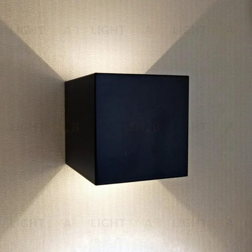 Уличный настенный светодиодный светильник Kink Light Куб 08585,19(3000K) 08585,19(3000K)