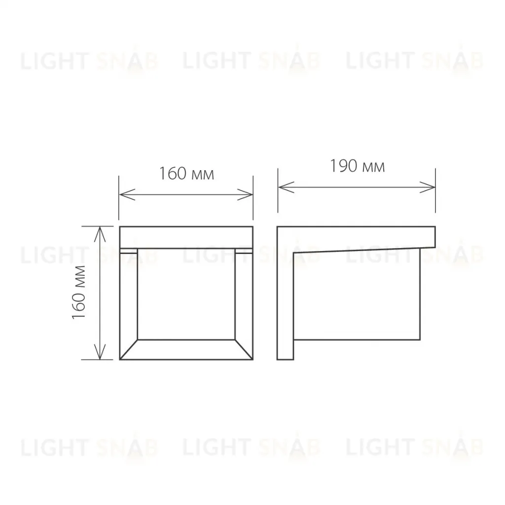 Уличный настенный светильник Elektrostandard 1540 Techno Shelter Grit 4690389106255 4690389106255