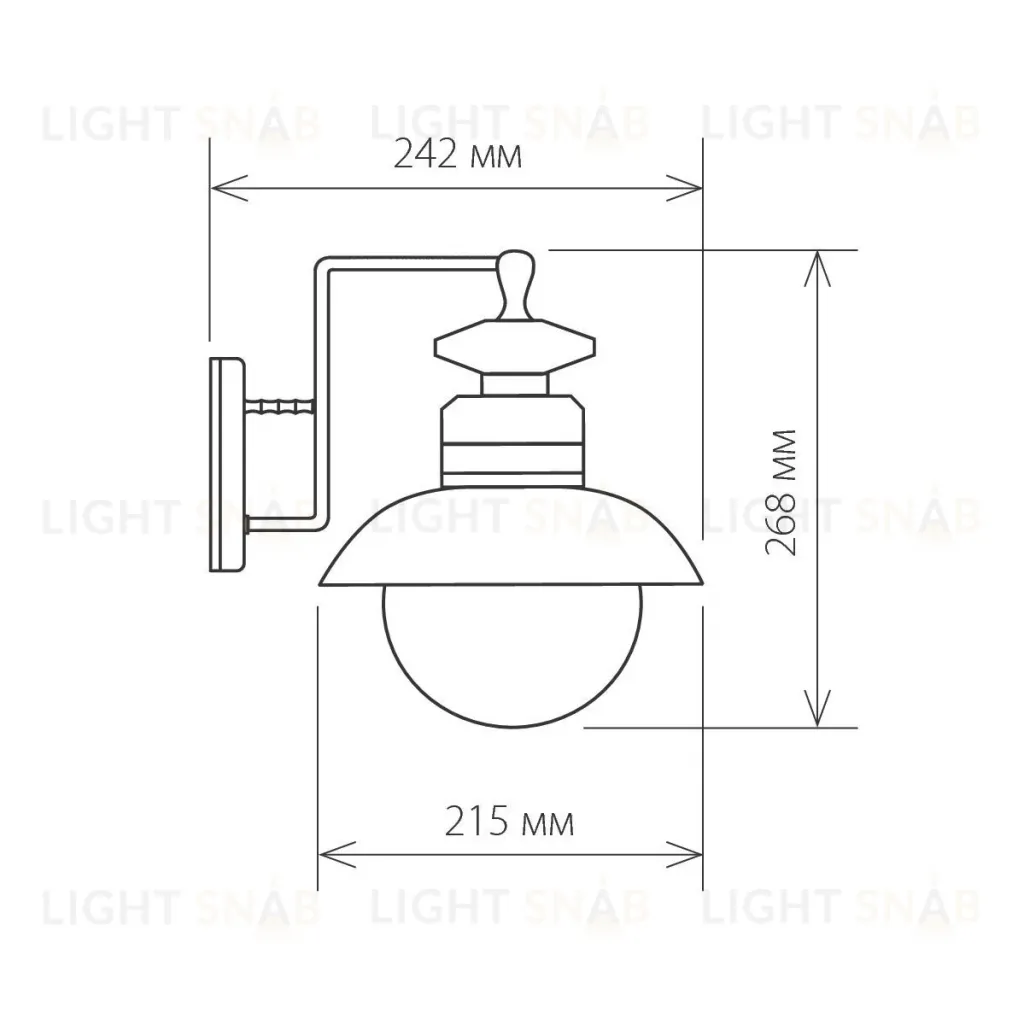 Уличный настенный cветильник Elektrostandard Talli D GL 3002D черный 4690389106576 4690389106576