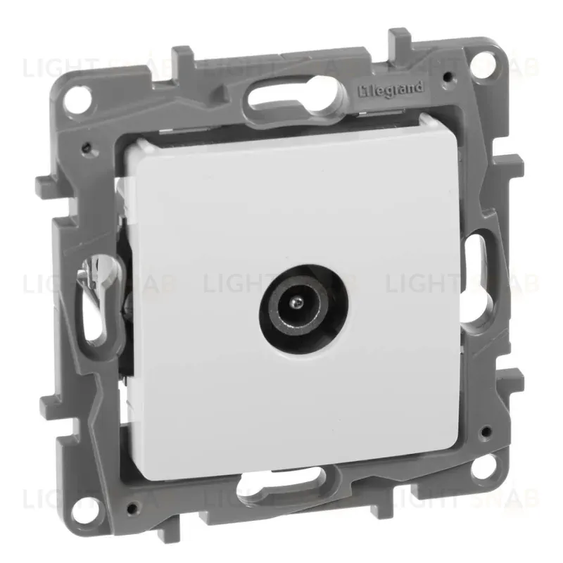 Розетка TV оконечная Legrand Etika белая 672265 672265