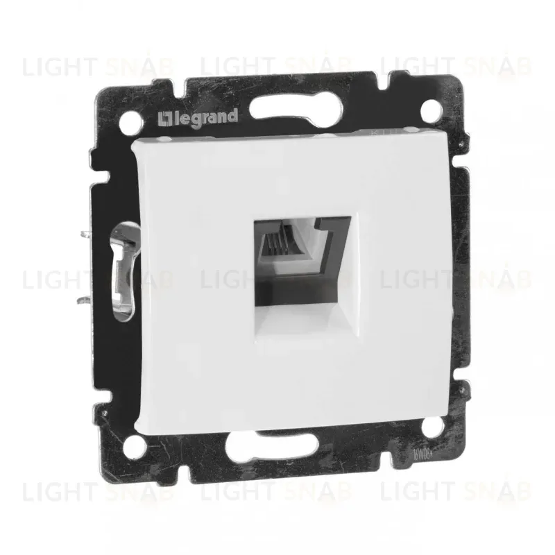 Розетка телефонная RJ11 Legrand Valena белая 774438 774438