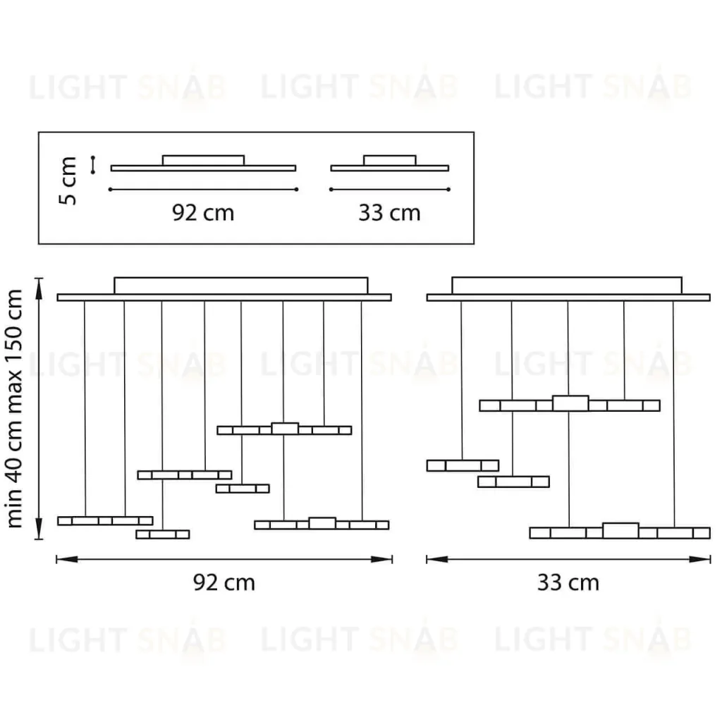 Подвесной светодиодный светильник Lightstar Favo 750262 750262