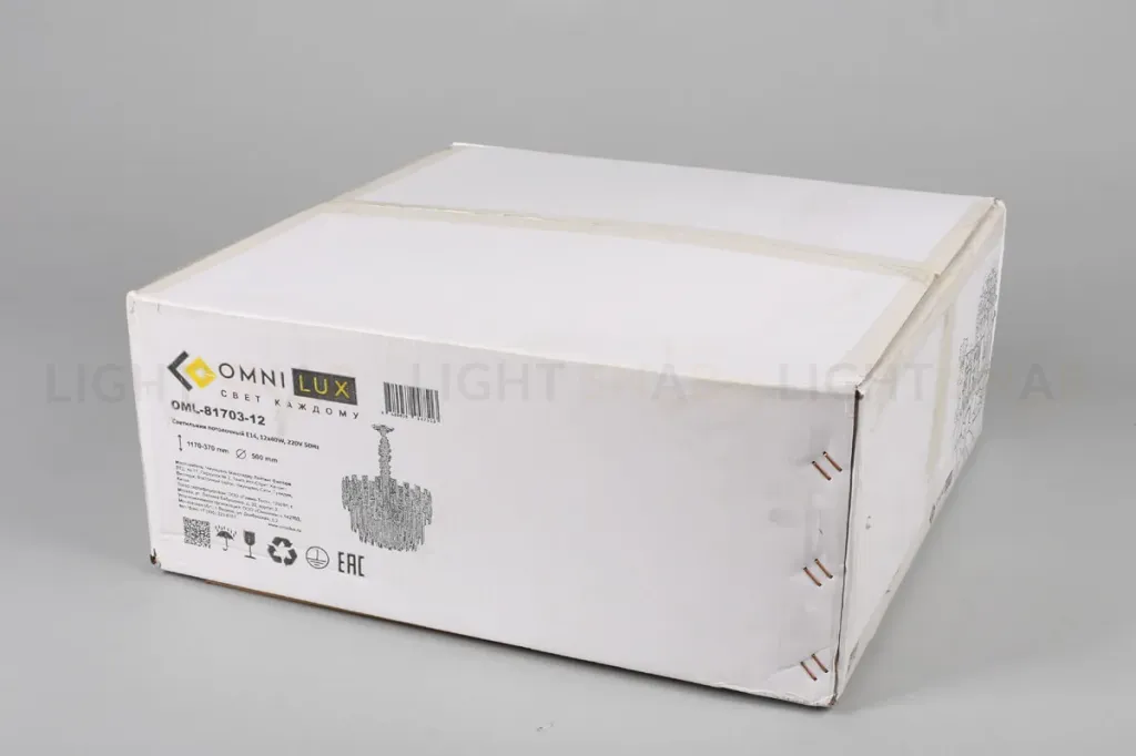 Подвесная люстра Omnilux Sangineto OML-81703-12 OML-81703-12