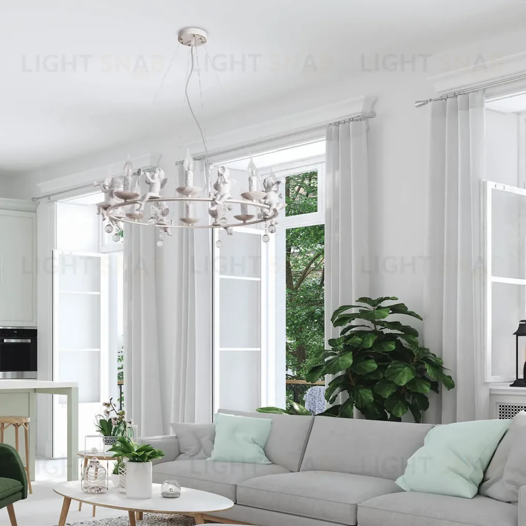 Подвесная люстра Arte Lamp Amur A1133SP-8WG A1133SP-8WG