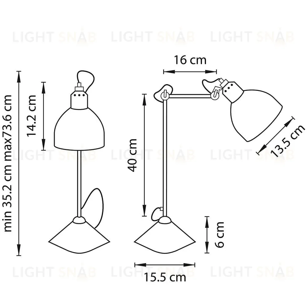 Настольная лампа Lightstar Loft 865914 865914