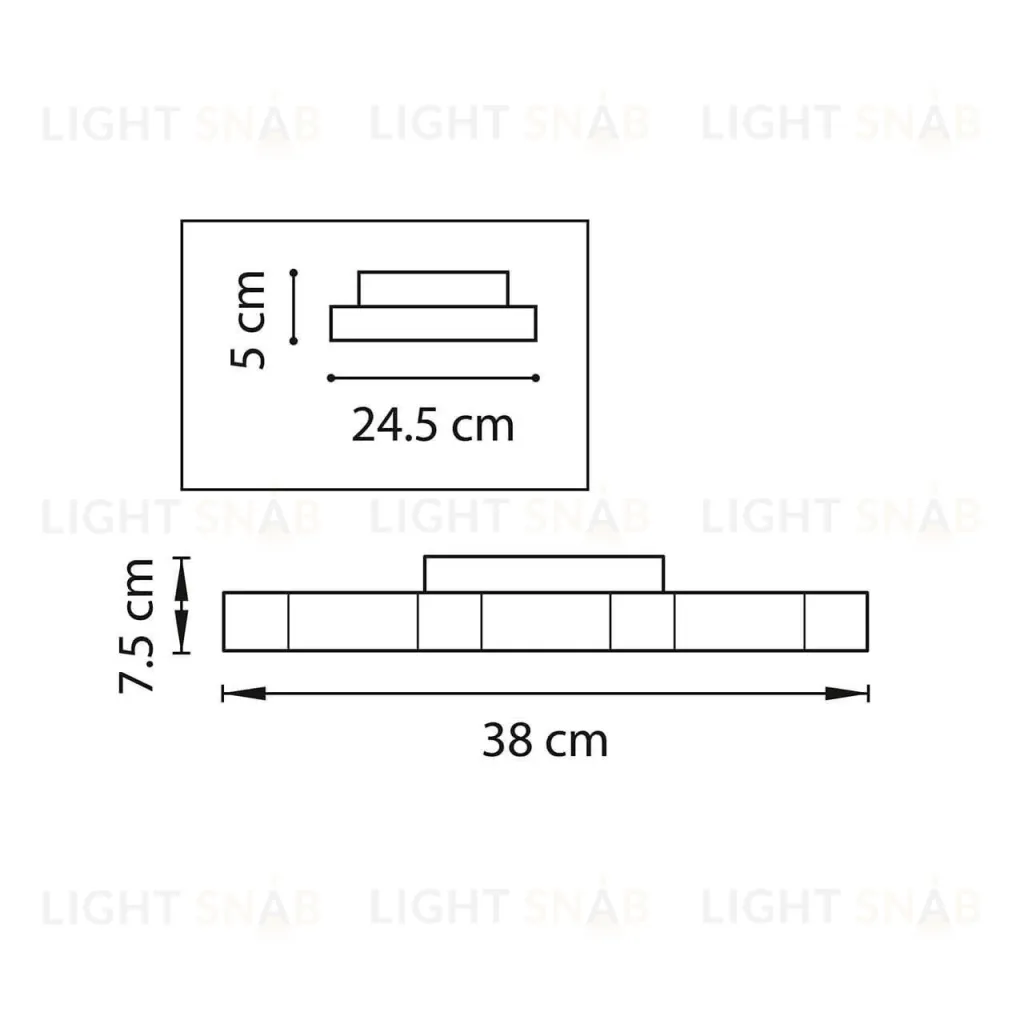 Потолочный светодиодный светильник Lightstar Favo 750071 750071