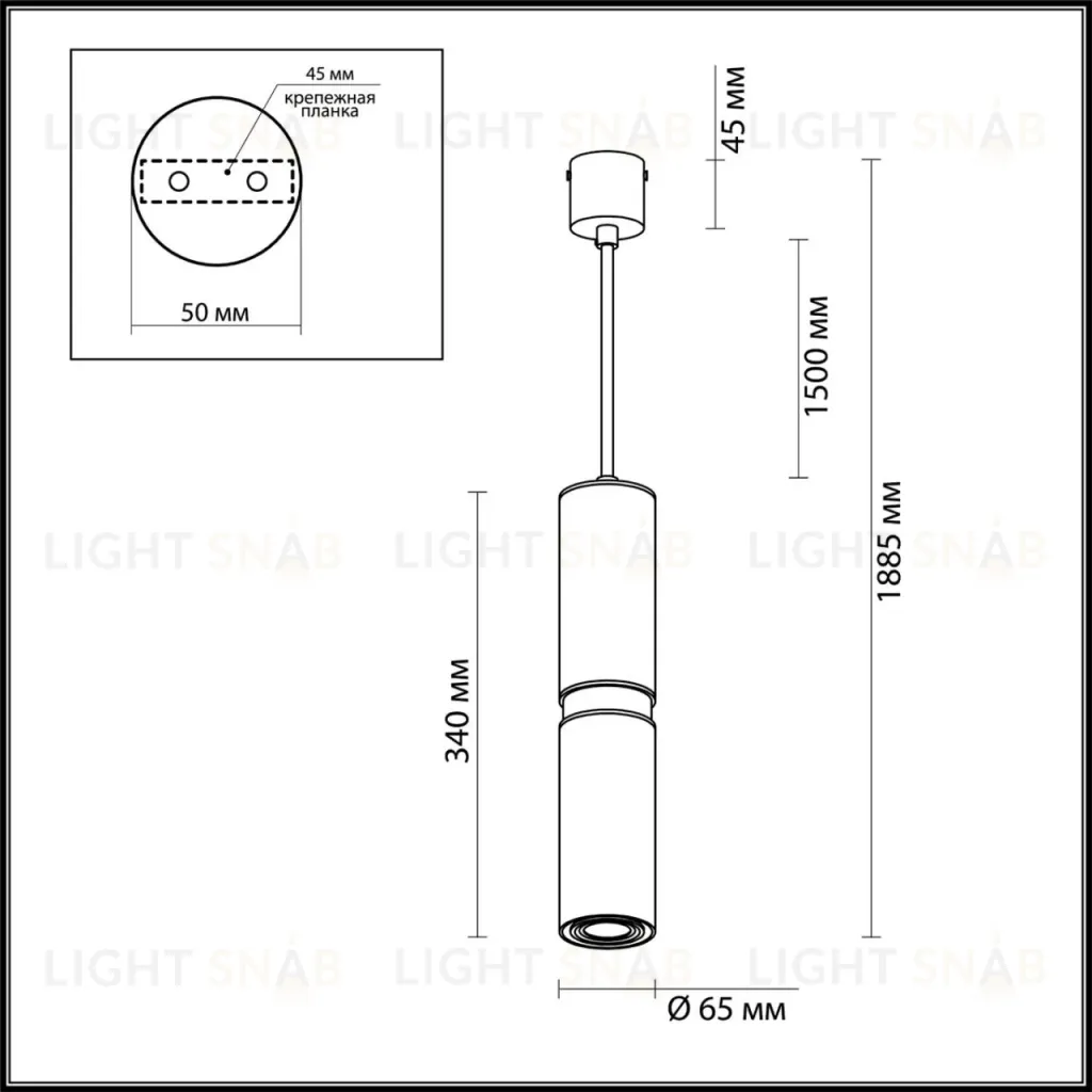 Подвесной светильник Odeon Light Afra 4742/5L 4742/5L