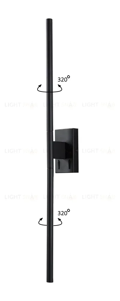 Подсветка для зеркал Crystal Lux Largo AP12W Black Largo AP12W Black