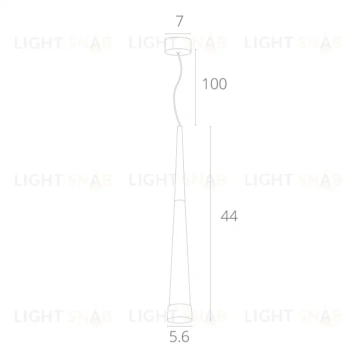 Подвесной светодиодный светильник Arte Lamp Orione A6010SP-1CC A6010SP-1CC