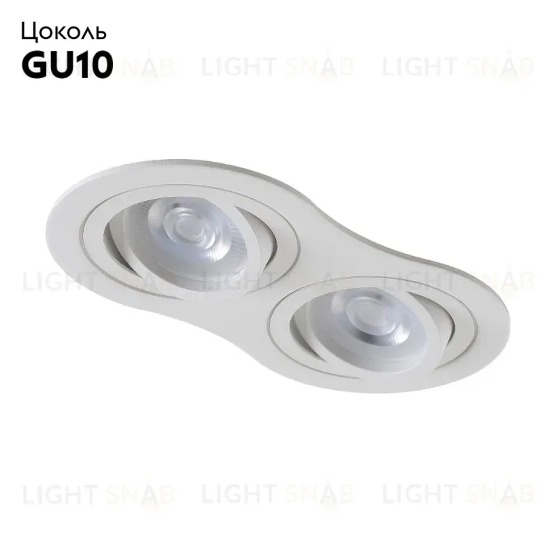 Встраиваемый светильник Crystal Lux CLT 001С2 WH CLT 001C2 WH