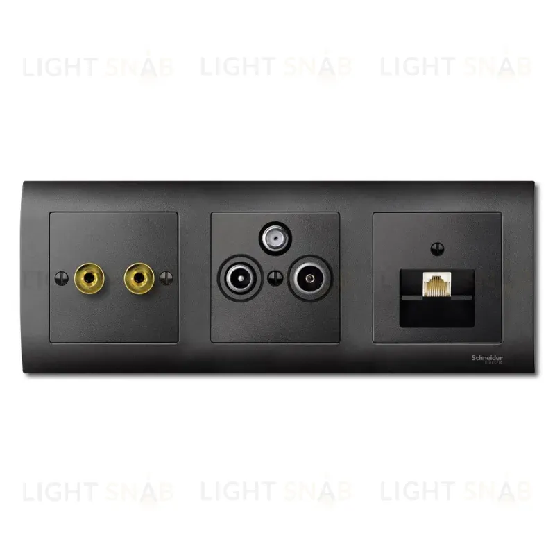Центральная плата TV/FM Х2 Х3 Schneider Electric Merten System M MTN297514 MTN297514