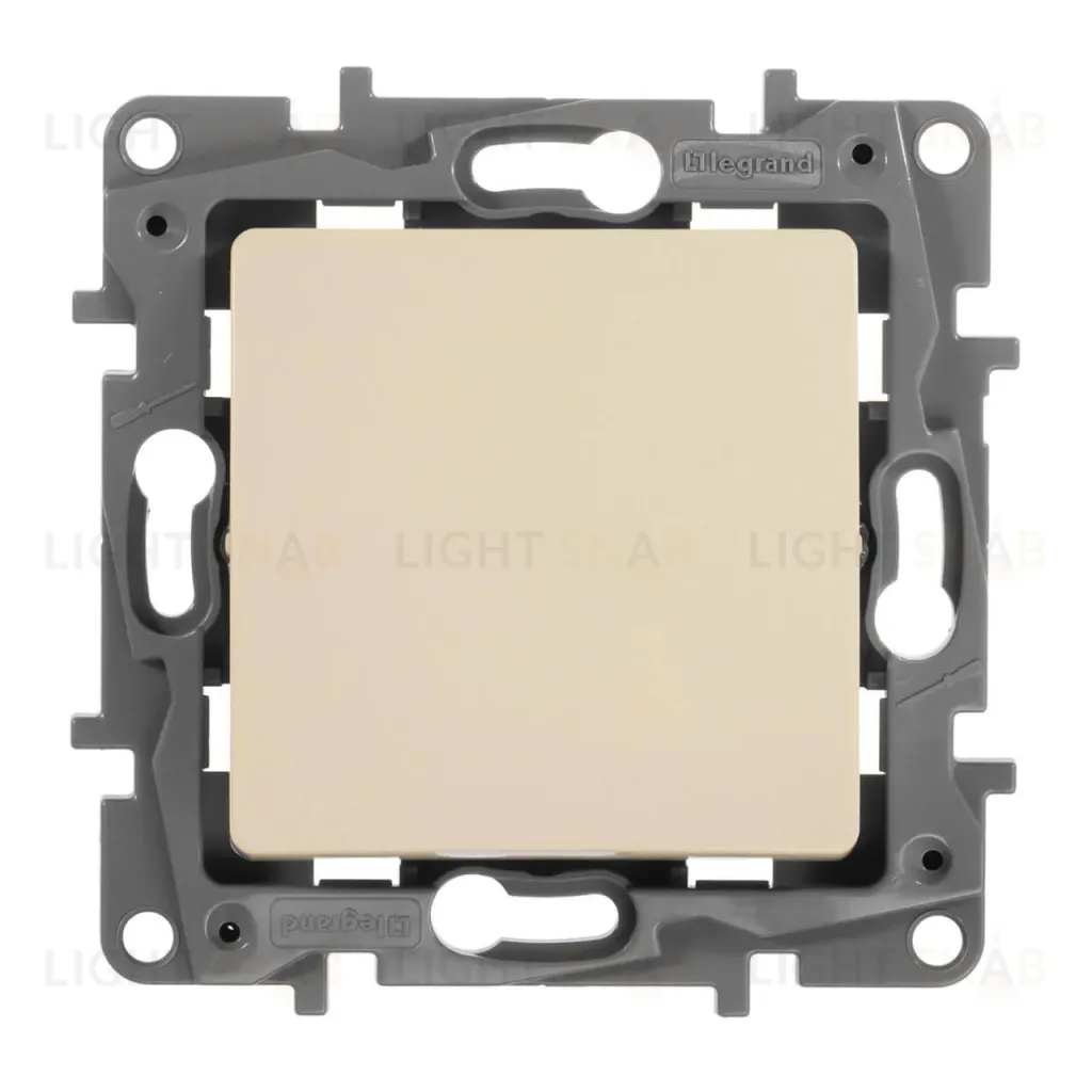 Переключатель одноклавишный Legrand Etika 10A 250V слоновая кость 672300 672300