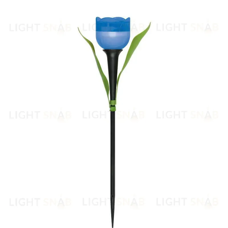 Светильник на солнечных батареях (UL-00004279) Uniel Promo USL-C-454/PT305 Blue Tulip USL-C-454/PT305 Blue Tulip