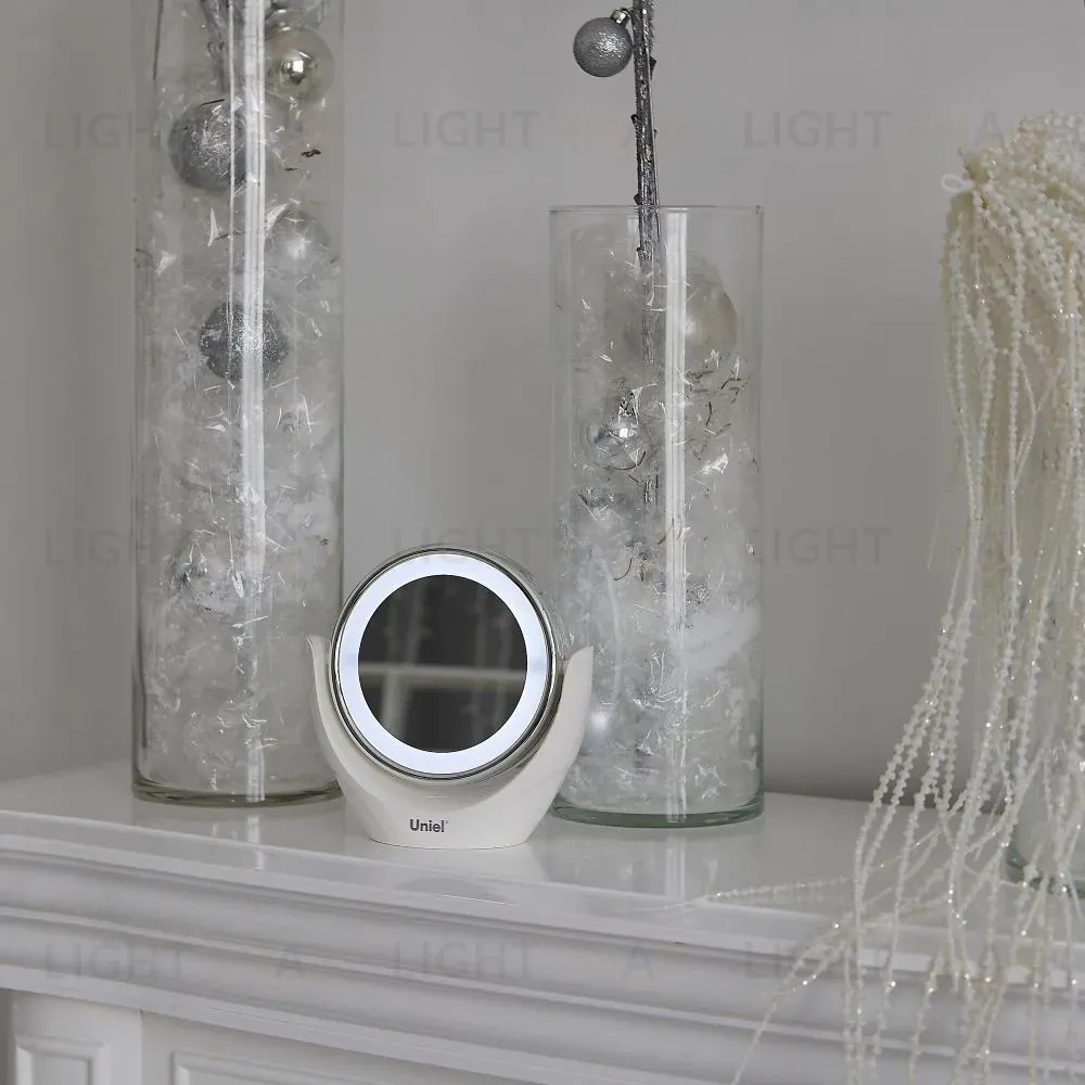 Зеркало с подсветкой (UL-00005246) Uniel TLD-592 White/LED/13Lm/6000K/3АА TLD-592 White/LED/13Lm/6000K/3АА