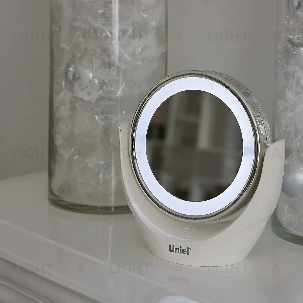 Зеркало с подсветкой (UL-00005246) Uniel TLD-592 White/LED/13Lm/6000K/3АА TLD-592 White/LED/13Lm/6000K/3АА