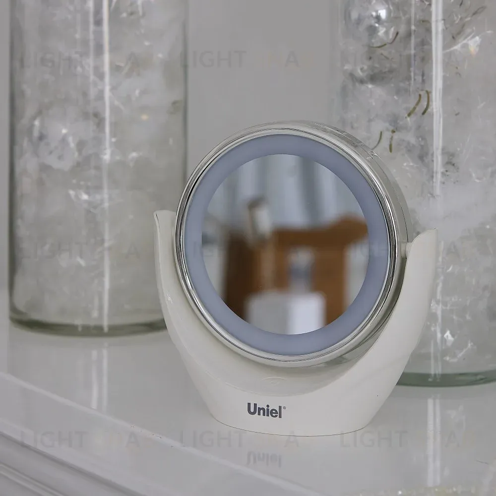 Зеркало с подсветкой (UL-00005246) Uniel TLD-592 White/LED/13Lm/6000K/3АА TLD-592 White/LED/13Lm/6000K/3АА