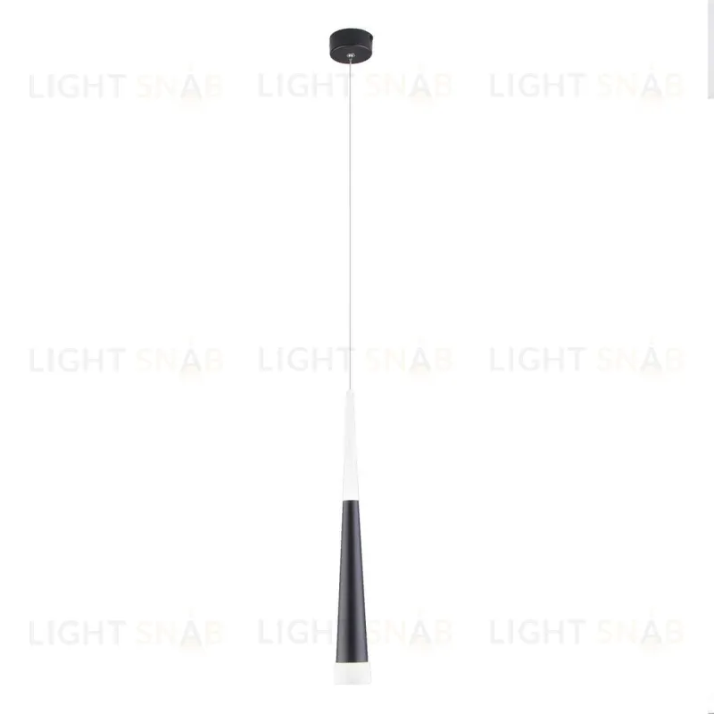 Подвесной светодиодный светильник Elektrostandard DLR038 7+1W 4200K черный матовый 4690389138560 4690389138560