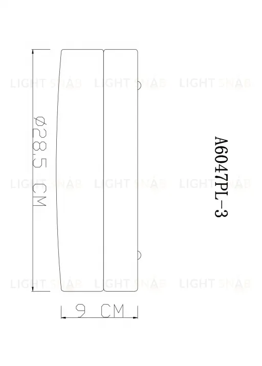 Потолочный светильник Arte Lamp Aqua-Tablet A6047PL-3AB A6047PL-3AB