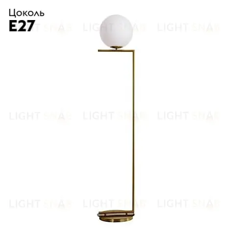 Торшер Arte Lamp Bolla-Unica A1921PN-1AB A1921PN-1AB