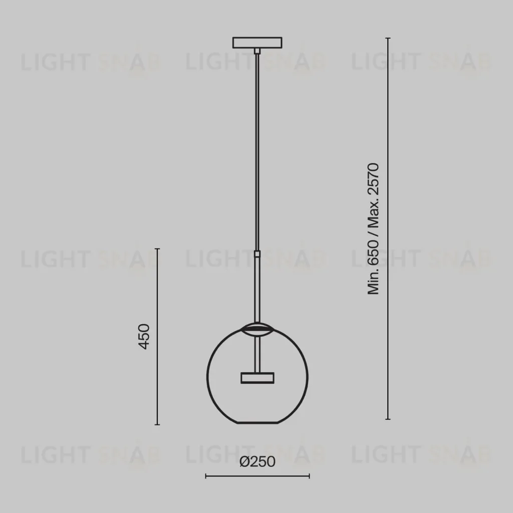 Подвесной светодиодный светильник Maytoni Cometa MOD055PL-L12G3K MOD055PL-L12G3K