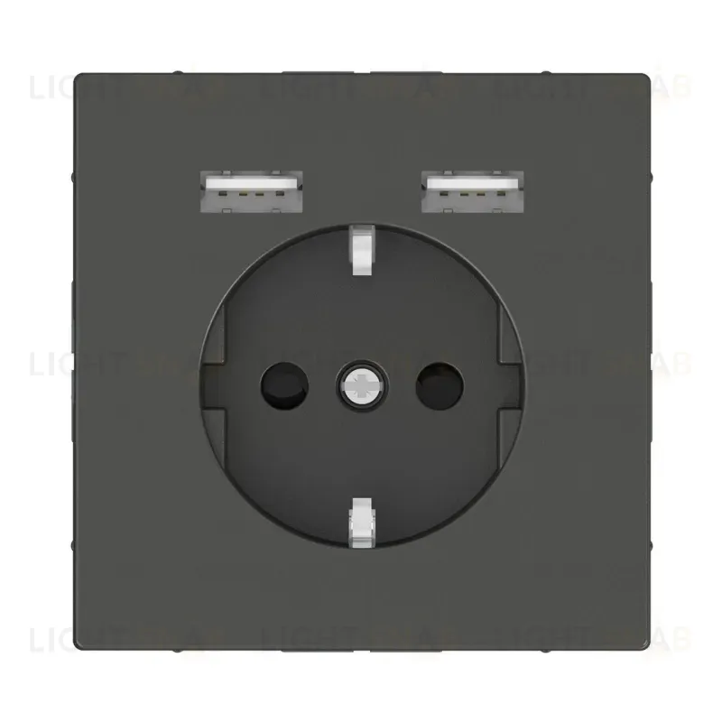 Розетка компьютерная USBx2 Schneider Electric Merten D-Life MTN2366-6034 MTN2366-6034