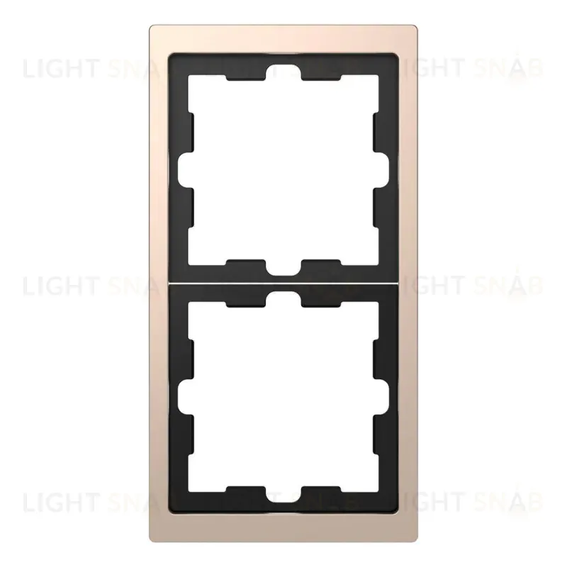 Рамка 2-постовая Schneider Electric Merten D-Life MTN4020-6551 MTN4020-6551