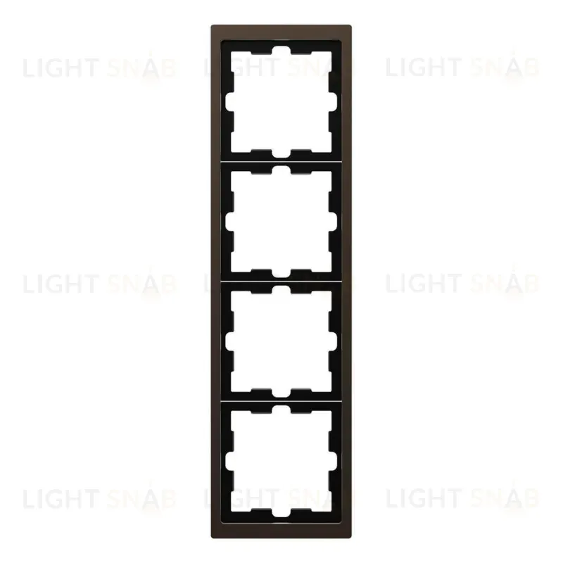 Рамка 4-постовая Schneider Electric Merten D-Life MTN4040-6552 MTN4040-6552